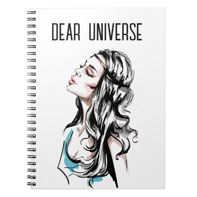 Caderno Espiral Prezado Universo (Frente)