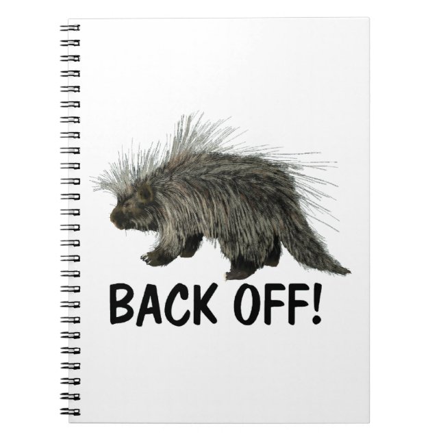 Caderno Espiral Prickly Porky (Frente)