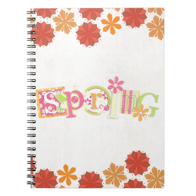 Caderno Espiral Primavera (Frente)