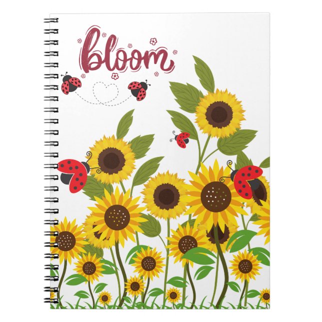 Caderno Espiral primavera (Frente)