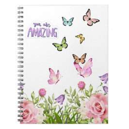 Caderno Espiral primavera