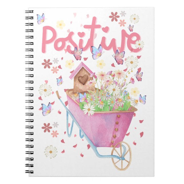 Caderno Espiral primavera (Frente)