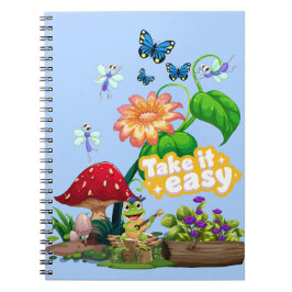 Caderno Espiral primavera