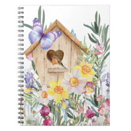 Caderno Espiral primavera