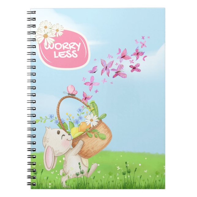 Caderno Espiral primavera (Frente)