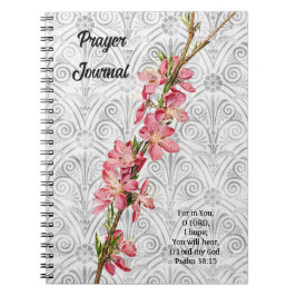 Caderno Espiral Primavera Blossom Estilo de Vintagem Diário