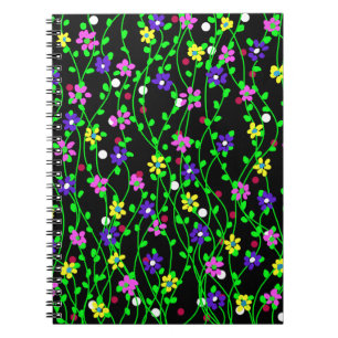 Caderno Espiral Primavera Floral Art
