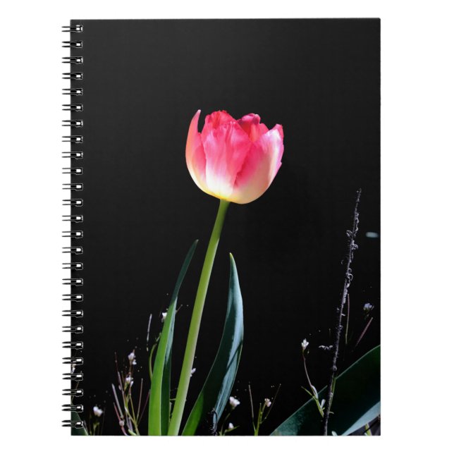 Caderno Espiral Primavera tulipa (Frente)