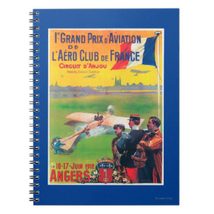 Caderno Espiral Primeira aviação Prix grande