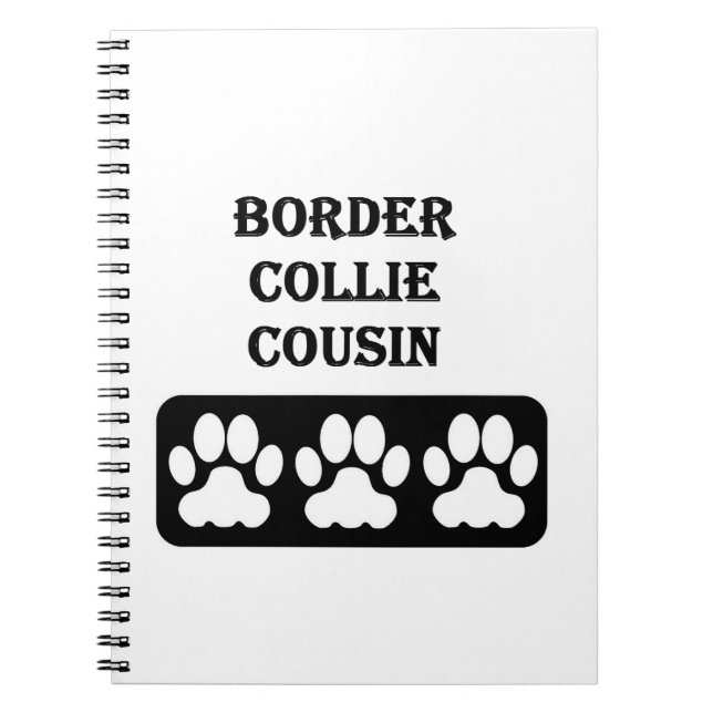 Caderno Espiral Primo Border Collie (Frente)