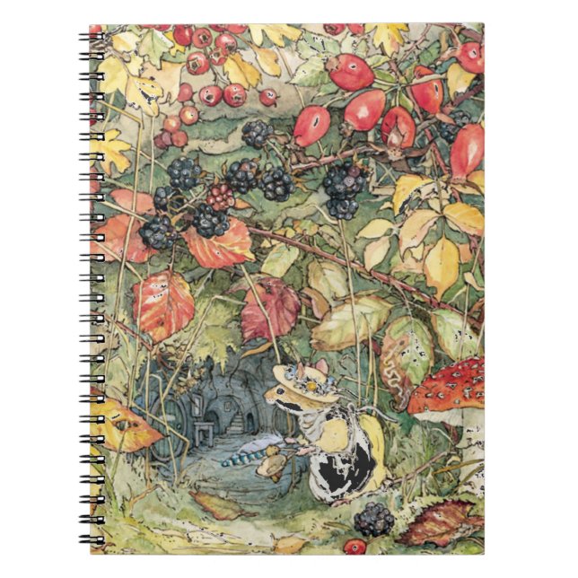 Caderno Espiral Primrose à entrada dos túneis Spiral (Frente)