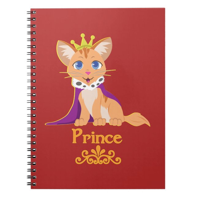 Caderno Espiral Prince Kitten (Frente)