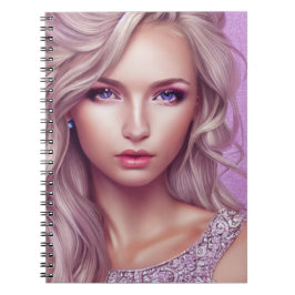 Caderno Espiral princesa adolescente