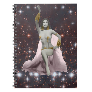 Caderno Espiral Princesa Banu, Dançarina de Belly Cósmica