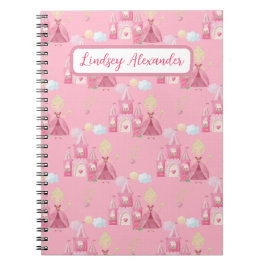 Caderno Espiral Princesa Bonita Personalizada