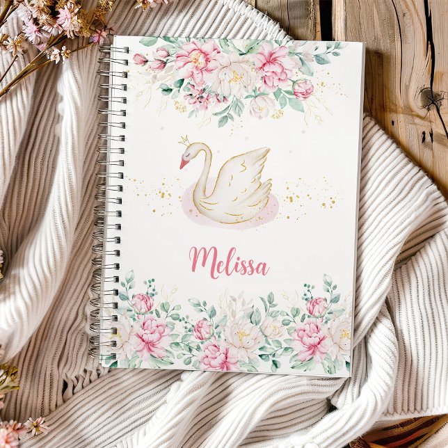 Caderno Espiral Princesa Cisne (Criador carregado)