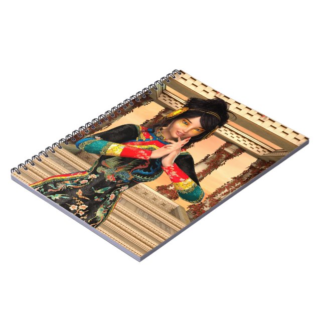 Caderno Espiral Princesa da China (Left Side)
