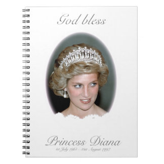 Caderno Espiral Princesa deus abençoe Diana