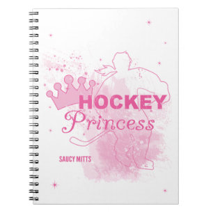 Caderno Espiral Princesa do hóquei