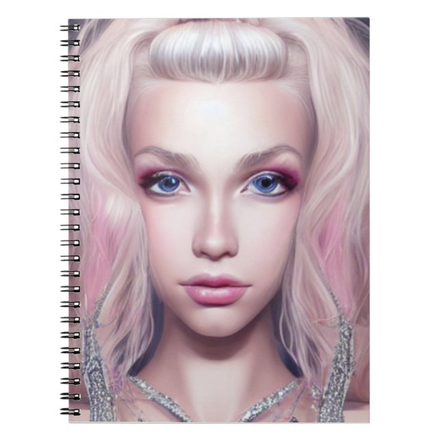 Caderno Espiral princesa Patricia (Frente)