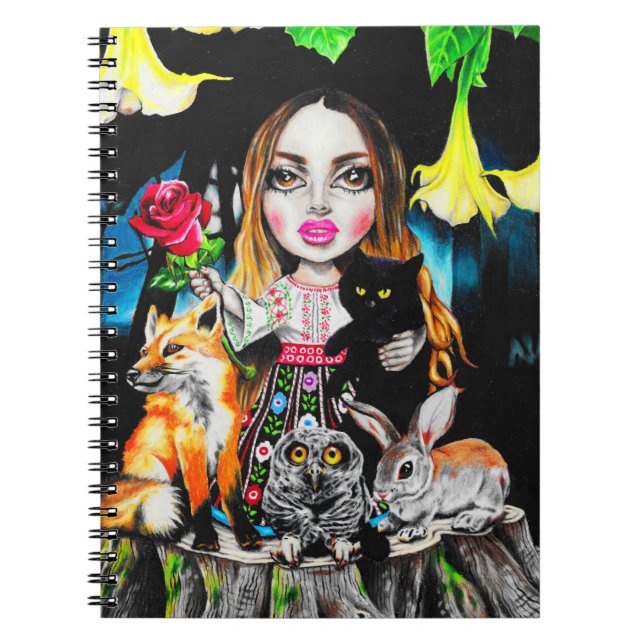 Caderno Espiral Princesa Romena (Frente)