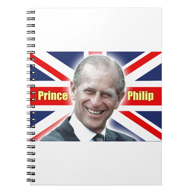 Caderno Espiral Príncipe Felipe de RH - Super! (Frente)