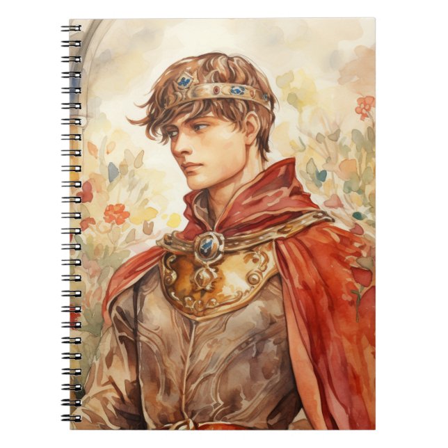 Caderno Espiral Príncipe Medieval (Frente)