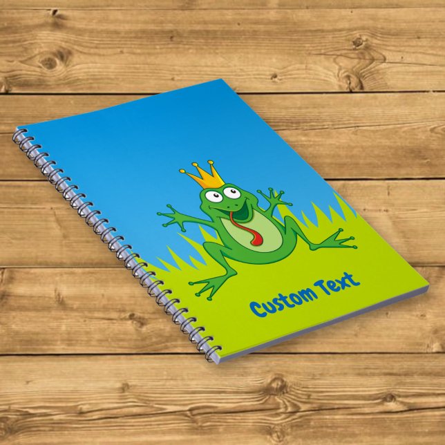Caderno Espiral Príncipe Sapo (Criador carregado)