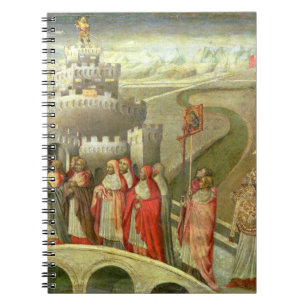 Caderno Espiral Procissão de St Gregory ao St. Angelo de Castel