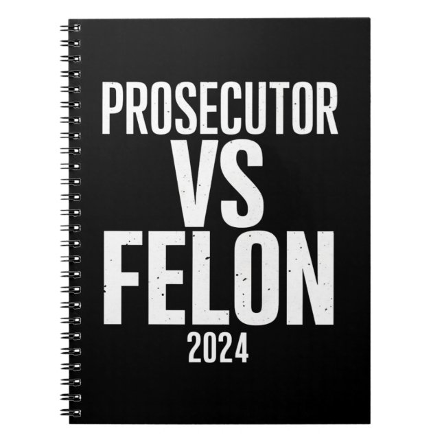 Caderno Espiral Procurador Vs Felon 2024 (Frente)