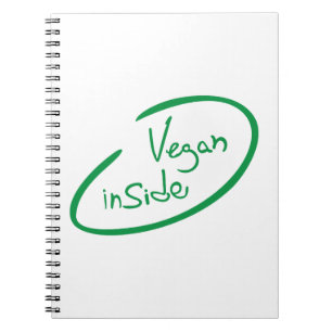 Caderno Espiral Produtos do Vegan