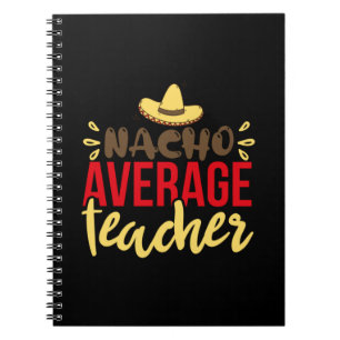 Caderno Espiral Professor Art Nacho Média Professora