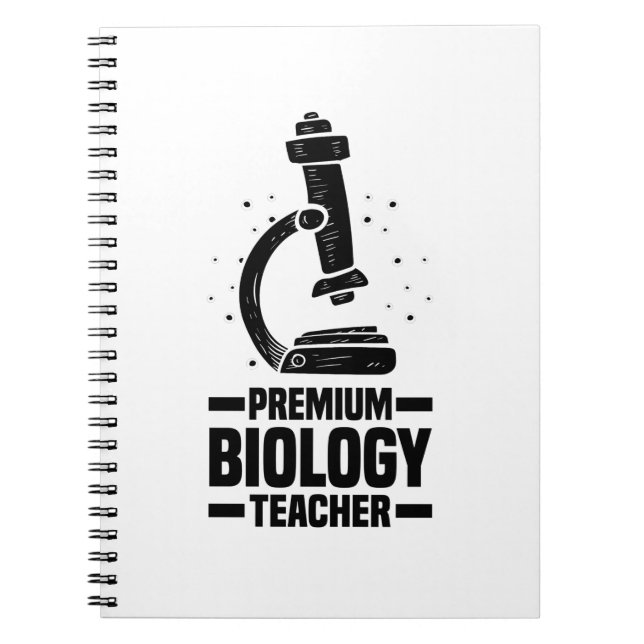 Caderno Espiral Professor de Biologia (Frente)