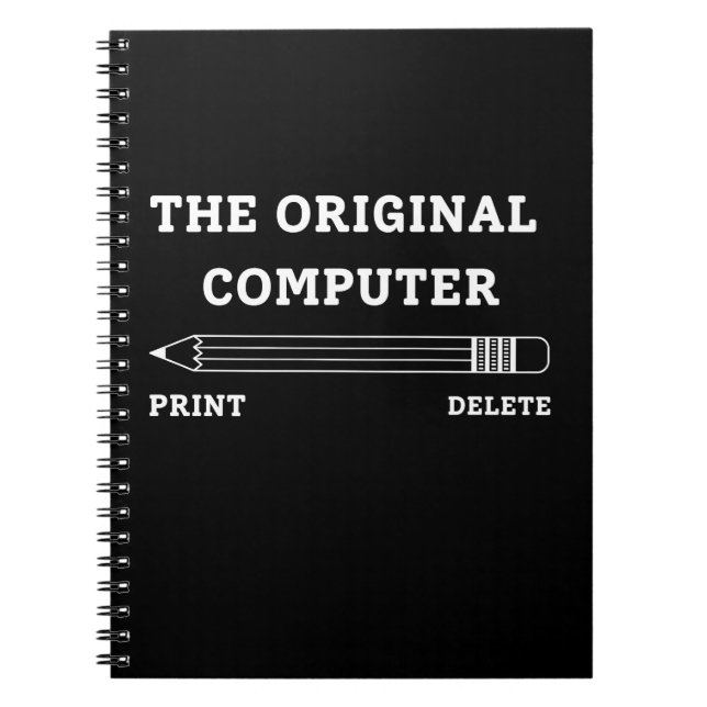 Caderno Espiral Professor de Informática , Professor de Tecnologia (Frente)