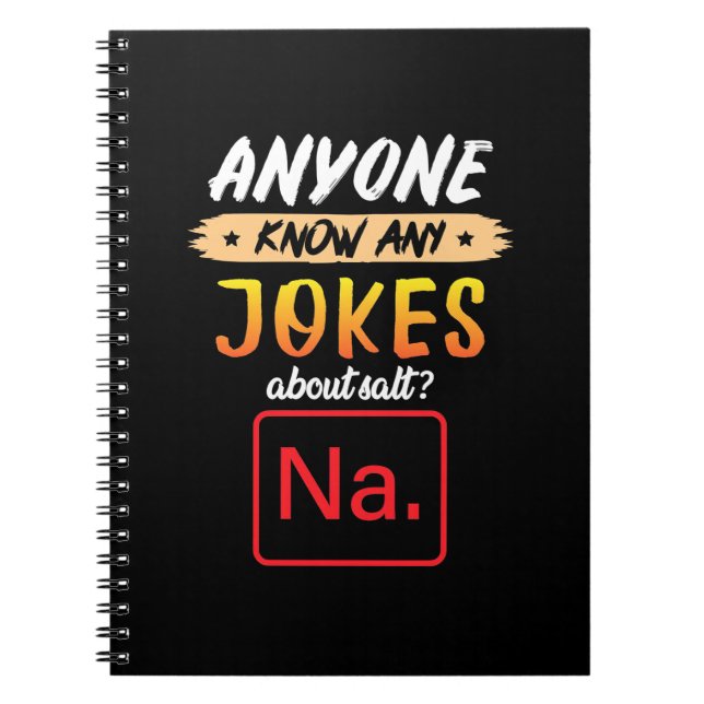 Caderno Espiral Professor de presentes | Qualquer Um Conhece Quais (Frente)