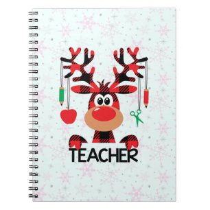 Caderno Espiral Professor de Xadrez de Buffalo de Natal