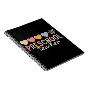 Caderno Espiral Professor Pré-Escolar Volta às Aulas 