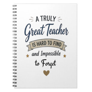Caderno Espiral Professor Verdadeiramente Ótimo Impossível de Esqu