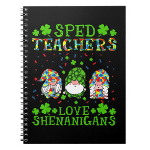 Caderno Espiral Professores do SPED amam Ruas de conscientização d