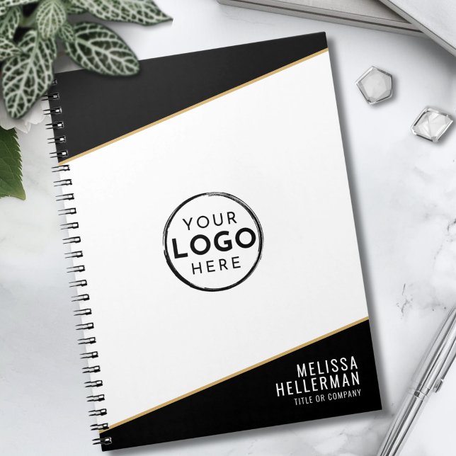 Caderno Espiral Profissional Seu Logotipo (Professional Your Logo Notebook)