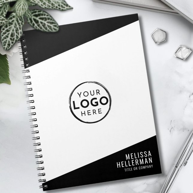 Caderno Espiral Profissional Seu Logotipo (Professional Your Logo Notebook)