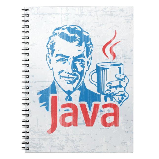 Caderno Espiral Programador de Java (Frente)