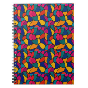 Caderno Espiral Projetado por abstrato