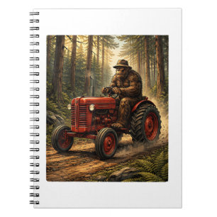 Caderno Espiral Projeto de Trator Bigfoot para Fazenda do Pai Faze