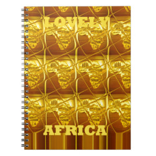 Caderno Espiral Promessa de Ouro de África