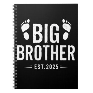 Caderno Espiral Promovido ao Big Brother Est. 2025 Anúncio de Bebê
