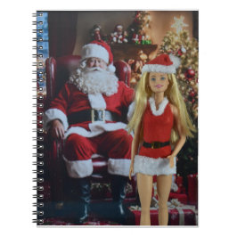 Caderno Espiral Prontos para o Natal.