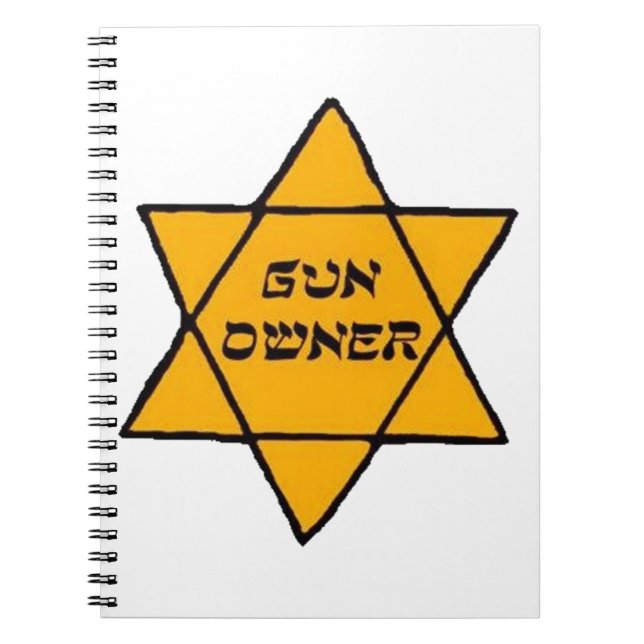 Caderno Espiral Proprietário de arma (Frente)