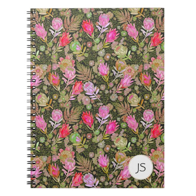 Caderno Espiral Protea Garden (Frente)