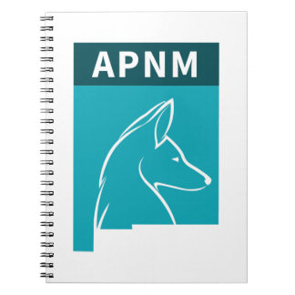 Caderno Espiral Proteção animal Novo México - Notebook de logotipo